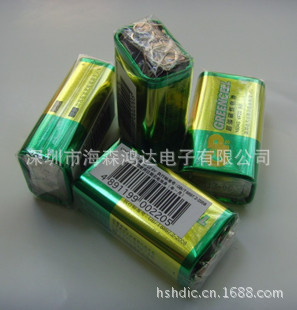 【碳性 9V电池 麦克风 话筒电池】价格,厂家,图片,库存电子元器件,深圳市海森鸿达电子-